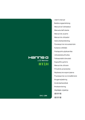 Hanns.G HSG 1280 Bedienungsanleitung