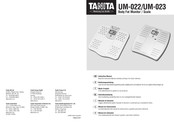 Tanita UM-022 Bedienungsanleitung