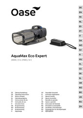 Oase AquaMax Eco Expert 27000 / 12 V Gebrauchsanleitung