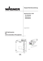 WAGNER GA 5000EAW Originalbetriebsanleitung