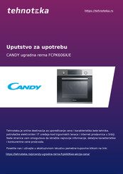 Candy POP EVO FCPK606X/E Bedienungsanleitung