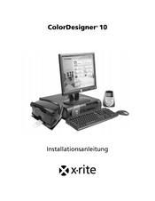 X-Rite ColorDesigner 10 Installationsanleitung