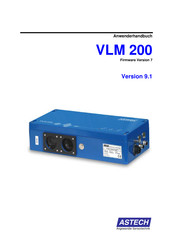 ASTECH VLM 200 FD Anwenderhandbuch