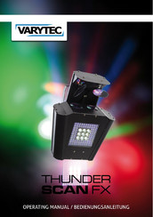 Varytec Thunder Scan FX Bedienungsanleitung
