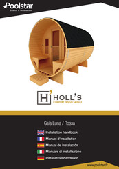 HOLL'S Poolstar Gaia Rossa Installationshandbuch