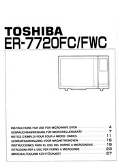 Toshiba ER-7720FC Gebrauchsanweisung