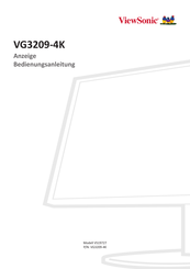 ViewSonic VG3209-4K Bedienungsanleitung
