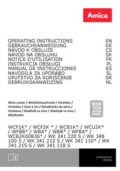 Amica WFBB 715 DX Gebrauchsanweisung