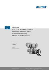 Auma SAR 07.1 Betriebsanleitung