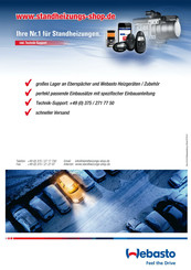 Webasto Air Top 2000 STC Bedienungsanleitung