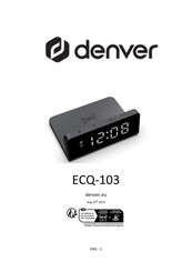 Denver ECQ-103 Bedienungsanleitung