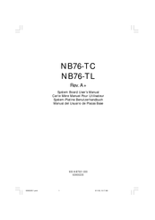DFI NB76-TC Benutzerhandbuch