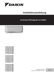 Daikin FTXA42C2V1BB Installationsanleitung