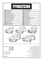 Mazda CC29-V4-085 Einbauanleitung