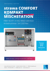 Strawa Comfort Kompakt-Mischstation FBM-18-HT1-H-W2-WMZ-C69-EGO Bedienungsanleitung