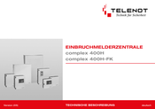 telenot complex 400H-FK Technische Beschreibung