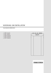 STIEBEL ELTRON WPF 13 basic Bedienung Und Installation