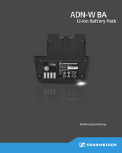 Sennheiser ADN-W BA Bedienungsanleitung