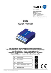 Simco CM5-60 Kurzanleitung