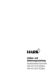 Hark 44-5.3 GT ECOplus Aufbau- Und Bedienungsanleitung