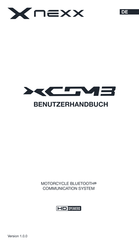 Nexx X COM 3 Benutzerhandbuch