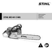 Stihl MS 441 C-MQ Gebrauchsanleitung
