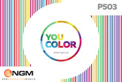 NGM You Color P503 Kurzanleitung