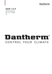 Dantherm DanX 1 HP Betriebsanleitung
