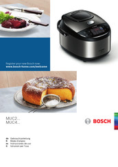 Bosch MUC2 Serie Gebrauchsanleitung