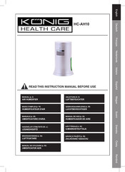 König Health Care HC-AH10 Anleitung