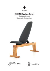 Nohrd WeightBench Aufbauanleitung