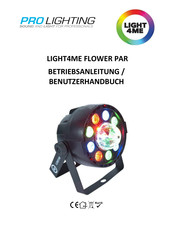 Pro Lighting LIGHT4ME FLOWER PAR Betriebsanleitung