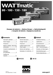 GYS WATTMATIC 150 Bedienungsanleitung