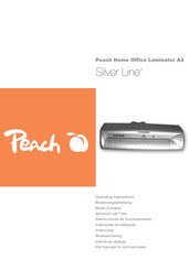 Peach Silver Line PL706 Bedienungsanleitung