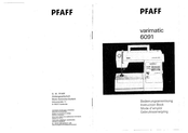Pfaff Varimatic 6091 Bedienungsanweisung