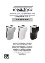 Mediclinics Dualflow Plus M14AB Installations- Und Benutzerhandbuch