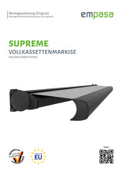 Empasa SUPREME 01.005-6x4m Montageanleitung