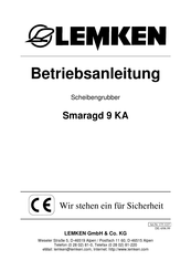 LEMKEN Smaragd 9 KA Betriebsanleitung