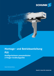 SCHUNK PLG 120 Montage- Und Betriebsanleitung