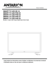 ANTARION SMART TV LED FHD 24 Bedienungsanleitung