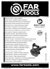 Far Tools REX 120C Originalanleitung