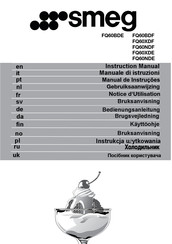 Smeg FQ60BDE Bedienungsanleitung