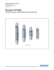 Brooks Instrument GT1600 Serie Bedienungsanleitung