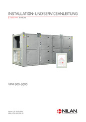 nilan VPM 600 Installations- Und Serviceanleitung