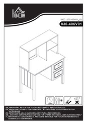 HOMCOM 836-406V01 Montageanleitung