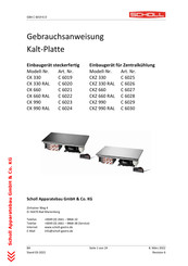 Scholl CKZ 660 RAL Gebrauchsanweisung