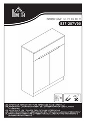 HOMCOM 837-287V00 Montageanleitung