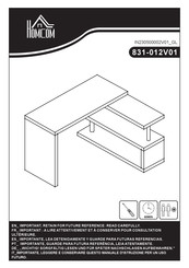 HOMCOM 831-012V01 Montageanleitung