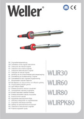 Weller WLIRPK80 Originalbetriebsanleitung