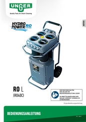 unGer HYDRO POWER RO SYSTEM RO35C Bedienungsanleitung